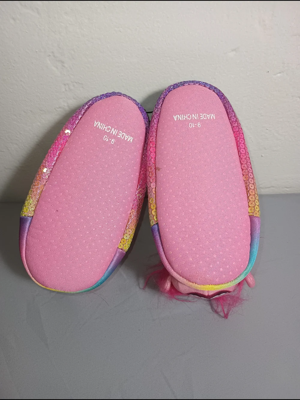 Dreamworks Trolls World Tour Girls' Poppy Slippers